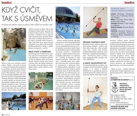 cvičení s úsměvem ve Zdraví